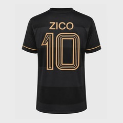 Camiseta Flamengo Braziline Volta Zico Infantil - Foto 2