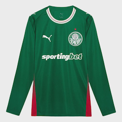 Camisa Puma Palmeiras I 2026 Torcedor ML Masculina - Foto 1