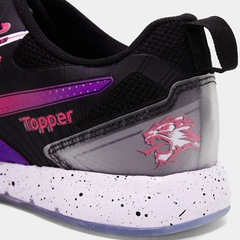 Chuteira Futsal Adulto Topper Lethal - Foto 4