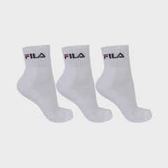 Kit 3 Meias Cano Médio Fila Unissex - Foto 1