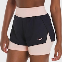 Short Mizuno 2x1 High Feminino - Foto 1