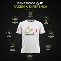 Camiseta Casual Free Force UCI MTB World Series Masculina - Foto 3