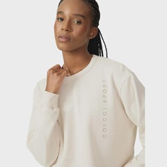 Blusão de Moletom Colcci Sport Cropped Feminino - Foto 2
