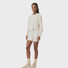 Blusão de Moletom Colcci Sport Cropped Feminino - Foto 3