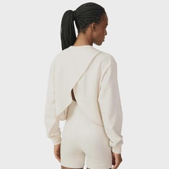 Blusão de Moletom Colcci Sport Cropped Feminino - Foto 4