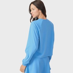 Blusão de Moletom Colcci Sport Raglan Feminino - Foto 3
