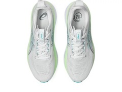 Tênis ASICS GEL-Kayano 33 Masculino Branco e Azul - Foto 4