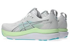 Tênis ASICS GEL-Kayano 33 Masculino Branco e Azul - Foto 6