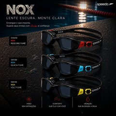 Óculos de Natação Adulto Speedo Nox - Foto 4