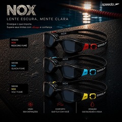 Óculos de Natação Adulto Speedo Nox - Foto 5