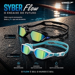 Óculos de Natação Adulto Speedo Syber Flow - Foto 6
