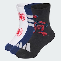 Kit Meias Cano Médio Marvel Spider-Man com 3 Pares Infantil - Foto 3