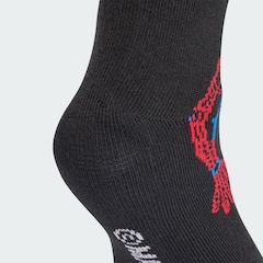 Kit Meias Cano Médio Marvel Spider-Man com 3 Pares Infantil - Foto 5