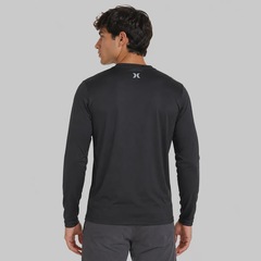 Camiseta Hurley Surf Tee Manga Longa One&amp;Only UPF50+ Masculina - Foto 4
