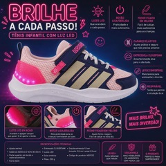 Tênis Infantil adidas Lightorama com Luzes - Foto 6
