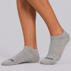 Kit Meia adidas Cano Baixo - 3 Pares - Foto 6