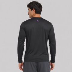 Camiseta Hurley Surf Tee Manga Longa Mini Icon ll UPF50+ Masculina - Foto 4