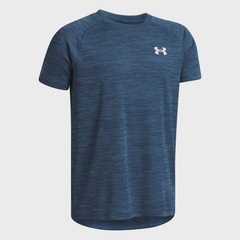 Camiseta de Treino Under Armour Tech Textured - Infantil - Foto 3