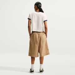 Camiseta Nike Sportswear Club Ringer 28 Feminina - Foto 5