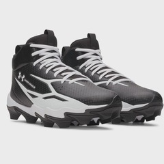 Chuteira de Futebol Americano Adulto Under Armour Spotlight Hammer - Foto 4