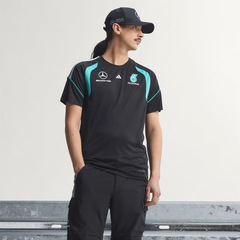 Camiseta adidas Mercedes AMG Mechanics - Masculina - Foto 2