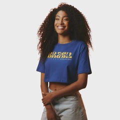 Cropped Braziline Brasil - Feminino - Foto 2