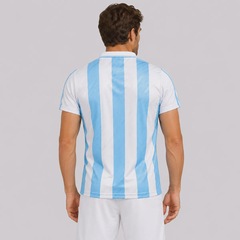 Camisa Argentina Retrô 1994 Listrada FutFanatics Masculina - Foto 4