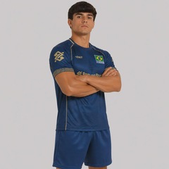 Camisa Volt Brasil Vôlei CBV II 2026 Masculina - Foto 2