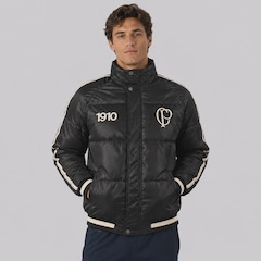 Jaqueta Moletom Corinthians Logo Com Moletom FutFanatics Masculina - Foto 1