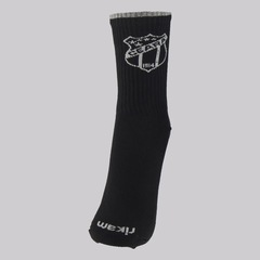Meia Cano Alto Ceará Mini Logo FutFanatics Masculina - Foto 3