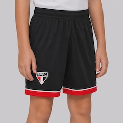 Calção São Paulo Raio FutFanatics Infantil - Foto 1