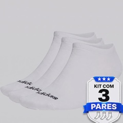 Kit Meia adidas Cano Baixo 3 Pares - Foto 1
