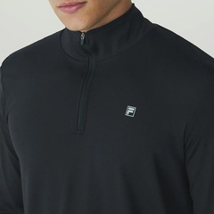 Blusa Fila Half Ziper Life ML Masculina - Foto 4
