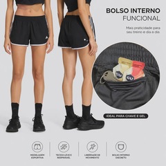 Shorts adidas Corrida ADI365 Feminino - Foto 8