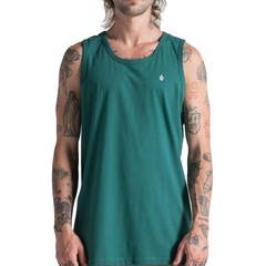 Camiseta Regata Volcom Stone Blanks Masculina - Foto 1