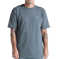 Camiseta Volcom Stone Blanks Masculina - Foto 1