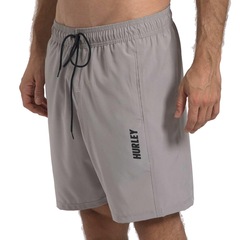 Bermuda Hurley Elástico Block 17" Masculina - Foto 1