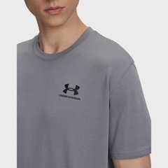 Camiseta Sportstyle Under Armour Logo Heavyweight - Masculina - Foto 3
