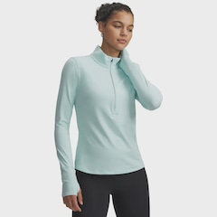 Camiseta Manga Longa de Corrida Under Armour Qualifier - Feminina - Foto 1
