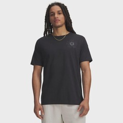 Camiseta de Treino Under Armour Radial Wordmark - Masculina - Foto 1