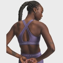 Top de Treino Feminino Under Armour Crossback Mid BRA - Foto 2