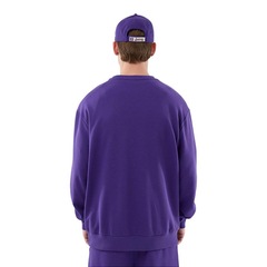 Blusão de Moletom New Era Tonal Crew Los Angeles Lakers Masculino - Foto 2