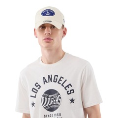 Camiseta New Era Regular Los Angeles Dodgers Masculina - Foto 3
