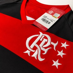 Camisa do Flamengo Tradição Rubro Negro Betel - Masculina - Foto 3