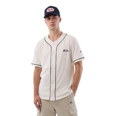 Camiseta New Era Baseball Jersey Masculina - Foto 1