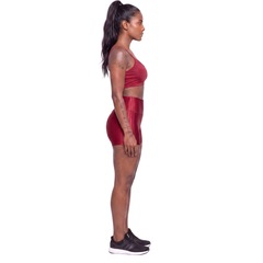 Conjunto Feminina Fitness Top Alça Fina e Short New Zig Vekyo Roupa De Academia Treino Musculação - Foto 2
