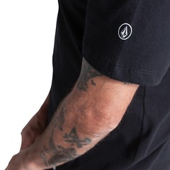 Camiseta Volcom Solid Stone Oversize Masculina - Foto 3