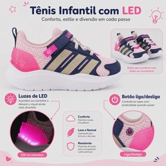 Tênis Infantil adidas Lightorama com Luzes - Foto 2