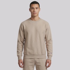Blusão de Moletom Champion Crewnek Athletic Logo Masculino - Foto 1