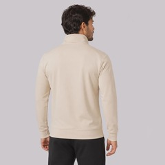 Blusão de Moletom Champion Quarter Zip Mini Script Logo Masculino - Foto 3